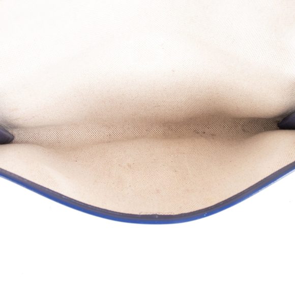 Hermès Vintage Bleu Saphir Box Calf Jige PM - Picture 8 of 9